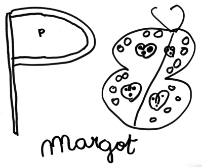 P comme Papillon - Margot, 5 ans -- 30/10/07