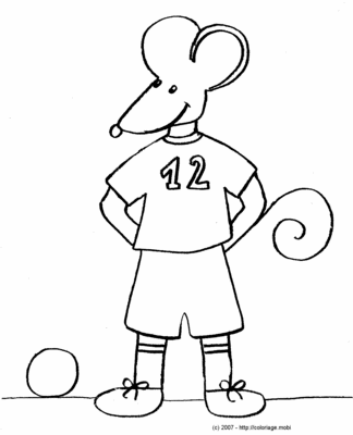 Une souris qui joue au foot -- 21/03/07