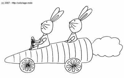 Monsieur Lapin et Madame Lapin partent en voiture carotte -- 23/01/07